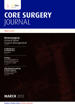 Core Surgery Journal, volume 2, issue 2: Neurosurgery Core Surgery Journal, volume 2, issue 2: Neurosurgery
