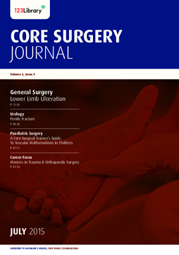 Core Surgery Journal, volume 5, issue 4: General Surgery Core Surgery Journal, volume 5, issue 4: General Surgery
