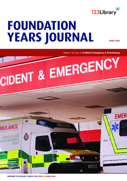 Foundation Years Journal, volume 10, issue 4: Accident and Emergency, Dermatology
