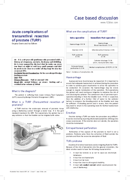 Foundation Years Journal, volume 1, issue 4: Urology, Renal Medicine