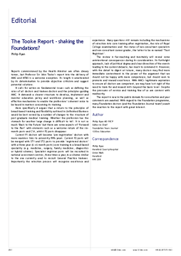 Foundation Years Journal, volume 1, issue 6: Accident and Emergency, Trauma Foundation Years Journal, volume 1, issue 6: Accident and Emergency, Trauma