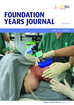 Foundation Years Journal, volume 4, issue 2: Anaesthesia