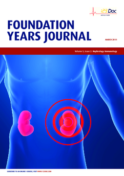 Foundation Years Journal, volume 5, issue 2: Nephrology Immunology