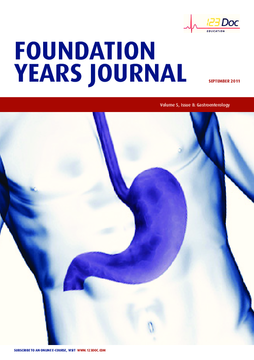 Foundation Years Journal, volume 5, issue 8: Gastroenterology