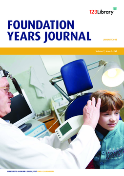 Foundation Years Journal, volume 7, issue 1: ENT
