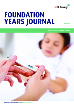 Foundation Years Journal, volume 8, issue 6: Paediatrics
